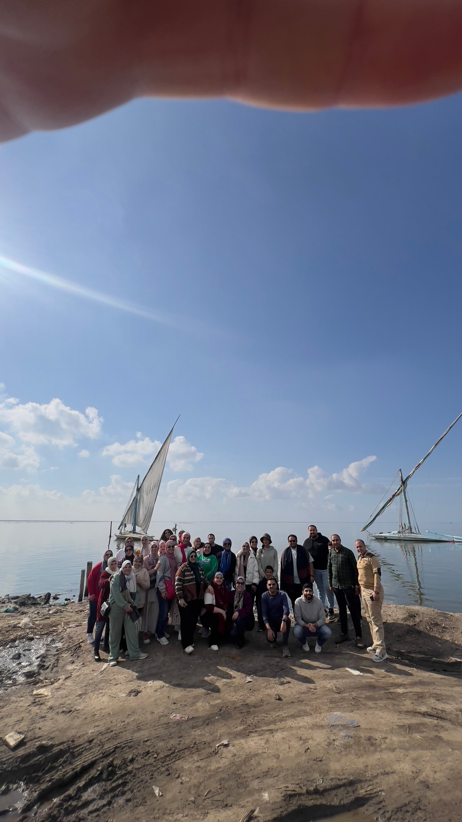 بحيرة البرلس وجزيرة الشخلوبة ⛵️